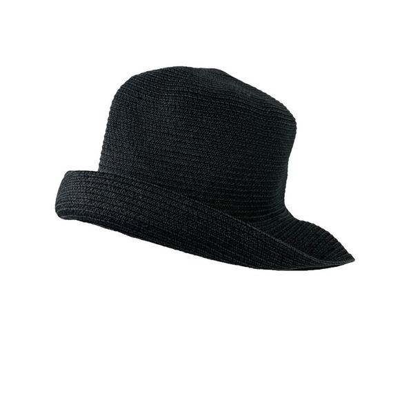 Betmar Classic Roll-up Black Floppy Sun Hat - Picture 2 of 13